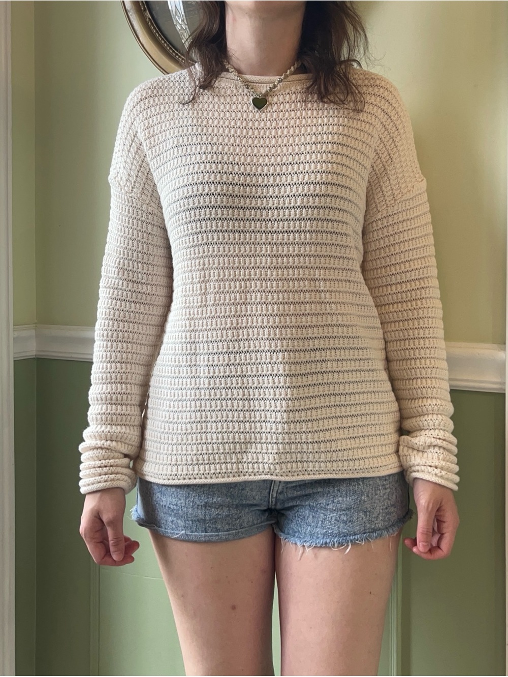Universal Thread cream knit sweater